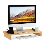 Monitori alus 9x60x30cm., helepruun