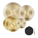 Trummi taldrikute komplekt, 4 osa, 10-20 tolli