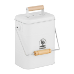 Kompostikast Relaxdays, 3,5 l, 20,5 &times; 26 &times; 14 cm