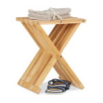 Taburet Relaxdays 10021853.0, kokkupandav, 32,2 &times; 42 &times; 27,5 cm