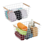 Hoiukorv Relaxdays, 2 tk, 16 &times; 31 &times; 21 cm