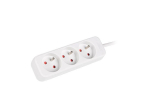 Pikendusjuhe Lanberg PS0-03E-0150-W, 3 pistikupesa