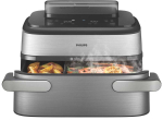 Kuuma&otilde;hufrit&uuml;&uuml;r Philips NA565/02 5000 Series, 8 programmi, H&otilde;bedane/must, 29,2 &times; 35,2 &times; 49,6 cm