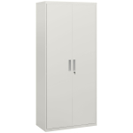 Dokumentide kapp Homcom 80x40x180cm, valge v&auml;rv