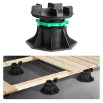 Terrassiplokid 8 tk, reguleeritava k&otilde;rgusega 90&ndash;118 mm, plastmassist alus