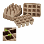 Ettekasvatuspotid Relaxdays 10030052.0, 204 tk, 16,5 &times; 5 &times; 12 cm