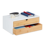 Sahtlitega organiseerija Relaxdays, 2 sahtlit, 33 &times; 14 &times; 21 cm