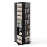 Meediahoidukapp VEVOR USF00302, 34 lahtrit, Must, 47,5 &times; 163,6 &times; 47,5 cm