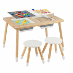 Laste lauakomplekt, laud ja 2 tooli, 81,28 &times; 49,53 &times; 60,33 cm