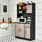 K&ouml;&ouml;gikapp, 1 sahtel, 3 riiulit, 3 kappi, 100 &times; 180 &times; 40 cm