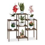 Lillealus 7 riiuliga 86x95x29cm., tumepruun