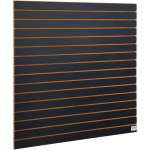 Garaaži seinatalad, 24x48 tolli, 2 tk, mustad