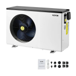 Elektriline basseini soojuspump 3,22&ndash;15,25 kW, energias&auml;&auml;stlik, maapealsetele basseinidele 30&ndash;60 m&sup3;