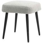 Tumba Homcom 42x42x47cm, helehall/must v&auml;rv