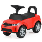 L&uuml;katav auto 66x27x41,5cm, punase/musta v&auml;rvi