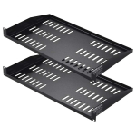 2 tk 1U serveririiulit, 10 tolli, 23 kg, ventileeritavad, konsool- v&otilde;i seinale kinnitatavad