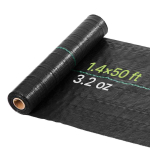 Umbrohut&otilde;kkekangas VEVOR, 1 tk, Must, 0,4 &times; 15,2 m