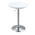 Baaritool Homcom 61x97cm, valge/h&otilde;bedane v&auml;rv