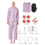 &Otilde;enduskoolituse PVC mannekeen, elusuuruses, mees/naine