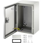 NEMA 4X terasest elektrikarp, 30x20x15 cm, IP66 kaitseklass