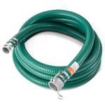 Imemisvoolik 51 mm x 6,1 m, roheline, Camlock-&uuml;henduste ja alumiiniumist liitmikega