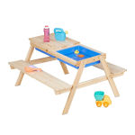 Laste laud Relaxdays 10050942.0, 2 lapsele, 2 vanni, 89 &times; 50 &times; 86 cm