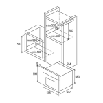 Mini-ahi CATA MD 6106 X, 60 l, 59,5 &times; 59,5 cm