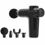 Elektriline masseerija ETA Mini Massage Gun, 5 astet, 4 pead, 17,5 &times; 14 &times; 5 cm