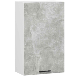 K&ouml;&ouml;gi seinakapp OLIWIA W50 H720, valge/hall, 50 &times; 72 &times; 30 cm