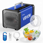 Osoonigeneraator VEVOR HS-B04-EU, 45000 mg/h &otilde;hu- ja 1000 mg/h veeosooni, 29 &times; 15,5 &times; 16,5 cm