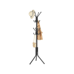 Riidenagi SONGMICS, 16 konksu, Must, 43 &times; 175 &times; 48 cm
