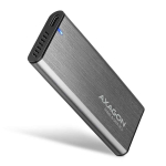 V&auml;line SSD-korpus AXAGON EEM2-SG2, USB-C 3.2 Gen 2 M.2 NVMe ja SATA