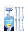 Vahetatavad hambaharjapead Oral-B iO UltimateClean, 6 tk, Valged