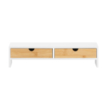Monitori alus 47x18x11cm., valge/heledat pruuni v&auml;rvi