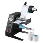 Automaatne etikettide dosaator koorijaga, reguleeritava kiirusega, 15&ndash;125 mm laiustele etikettidele