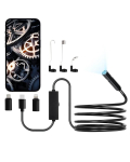 Endoskoobi boreskoopkaamera 1920P HD, IP67, 3m kaabel, 8 LED-i, Android/iOS