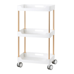 Kosmeetikalaud ACTIVESHOP 127, 3 riiulit
