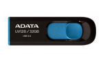 USB-m&auml;lupulk ADATA UV128, 128 GB, USB Type-A, must/sinine, 60 &times; 20 &times; 9 mm