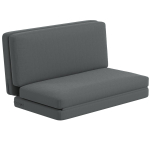 Tugitool-voodi Homcom 138x90x70cm, tumehall v&auml;rv