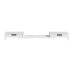 Monitori alus 107x22x11cm., valge v&auml;rvusega
