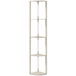 LED-p&otilde;randalamp, 4 riiulit, Tamme, 41 &times; 29,5 &times; 163,5 cm