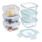 Toidus&auml;ilituskarbid Relaxdays 10050118_8078, 6 &times; 320 ml, 12 &times; 6 &times; 12 cm