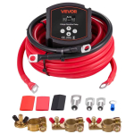 Kahe aku isolaator VEVOR VSR005-1, 12 V, 300 A, 25 &times; 24,5 &times; 10 cm