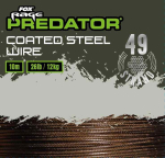Terasest lipsumaterjal Fox Rage Predator 49-Strand, 10 m, 65 lb, 29 kg