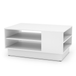 Kohvilaud 86x56x41cm, valge v&auml;rv