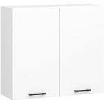 K&ouml;&ouml;gi seinakapp OLIWIA W80 H720, 2 ust, Valge, 80 &times; 72 &times; 30 cm