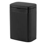 Riputatav pr&uuml;gikast Relaxdays, 8 l, Must, 22 &times; 31,5 &times; 15,5 cm