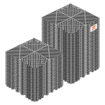 Modulaarsed drenaažiplaadid VEVOR, 55 tk, 310 &times; 310 mm