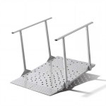 Ramp VEVOR JJLXMKPDSFS001, kahe k&auml;sipuuga, 1140 &times; 850 &times; 705 mm