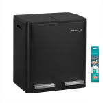 K&ouml;&ouml;gipr&uuml;gikast SONGMICS LTB130, 2 &times; 15 l, Must, 41,8 &times; 35,3 &times; 45,5 cm